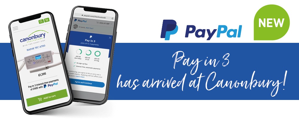 PayPal Pay in 3 has arrived at Canonbury