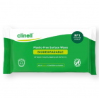 Clinell Universal Wipes Plastic Free Biodegradable (60)