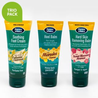 Dermatonics Foot Care Trio Pack