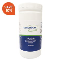 PROMO - Canonbury Essentials Cleaning And Disinfectant Wipe Tub 200