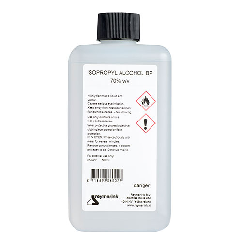 Isopropyl Alcohol BP 70% V/v 500ml