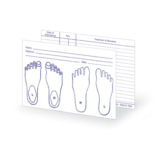 Patient Record Cards Small 12x9cm (100)