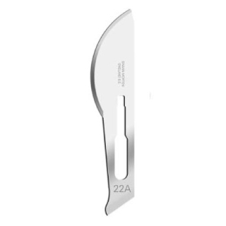 Swann Morton Red Carbon Sterile No 22A Surgical Blades