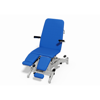 Plinth Couch Split 90° Leg Rest, Manual Back Rest  (Hand Control)