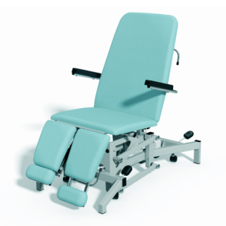 Plinth Couch With Seat Tilt, Electric Backrest With Footswitch