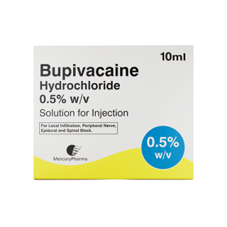 Bupivacaine INJ 0.5% MPI 10ml (10) [LA]