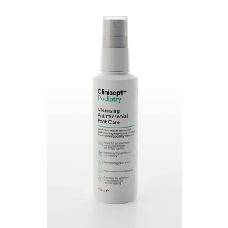 Clinisept+ Podiatry Foot Care 100ml With Finger Spray