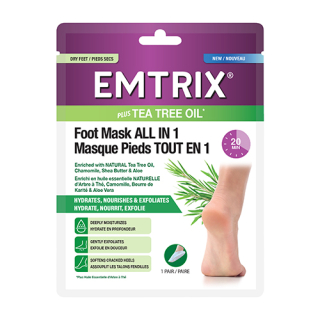Emtrix Foot Mask With Tea Tree Oil