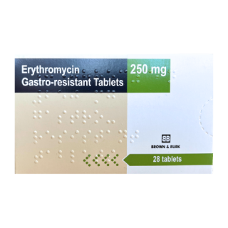 Erythromycin Tablet 250mg (28)  [LA]