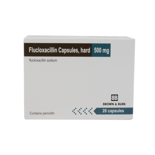 Flucloxacillin Capsules 500mg (28)  POM]