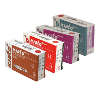 Kiato Stainless Steel Sterile Surgical Blades