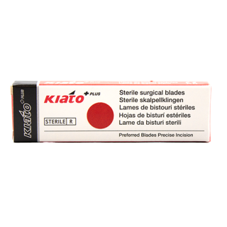 Kiato Plus Carbon Sterile Surgical Blades (10 & 15) Sample Pack (10)