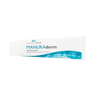 Manuka Derm Skin Protectant Cream With 30% Manuka Honey, 2% Dimethicone, 50g Tube (1)