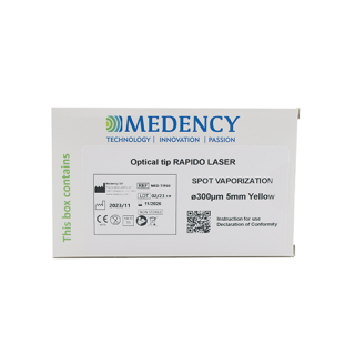 Medency Rapido Laser Optical Tips Dia 300mm/5mm Yellow (5)