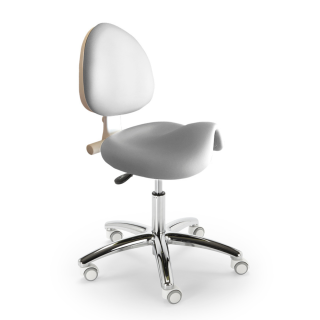 Namrol Corsa Saddle Stool With Backrest