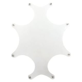 Namrol Clear Plastic Leg Rest Cover (Pair)