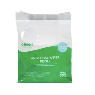 Clinell Universal Wipes Bucket 225 Refill
