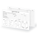 Patient Record Cards 20x12cm (100)
