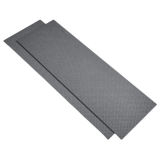 DOLA Durafit Semi Permeable Microfibre Orthotic Cover 2m x12.5cm Anthracite
