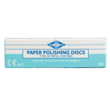 Kemdent Paper Clip-On 22mm Discs (50) Coarse