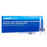 Silicone Coated Needles 27G Long (100)