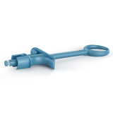 Ultra Safety Plus Twist Syringe Handle - Blue Autoclavable (1)