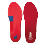 Vasyli Custom Red Full Length Orthotics 03.0 - 04.5 Xsmall