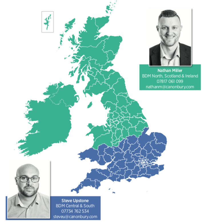 Map of the UK
